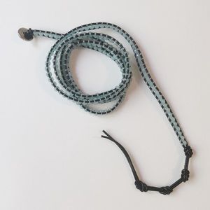 Victoria Emerson Light Blue Wrap Bracelet